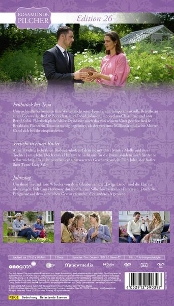 Produktbild: Rosamunde Pilcher Edition 26 [3 DVDs]