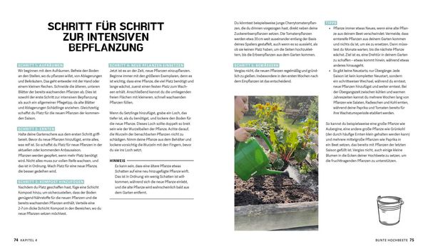 Produktbild: Bunte Beete &ndash; Einfach g&auml;rtnern mit intensiver Bepflanzung in Hochbeet und Freiland