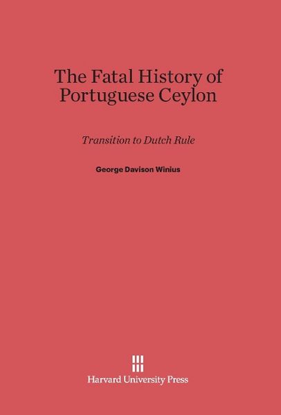 Produktbild: The Fatal History of Portuguese Ceylon
