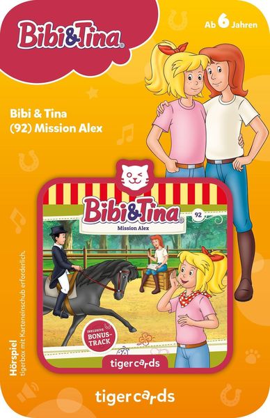 Produktbild: tigercard - Bibi & Tina - Folge 92: Mission Alex