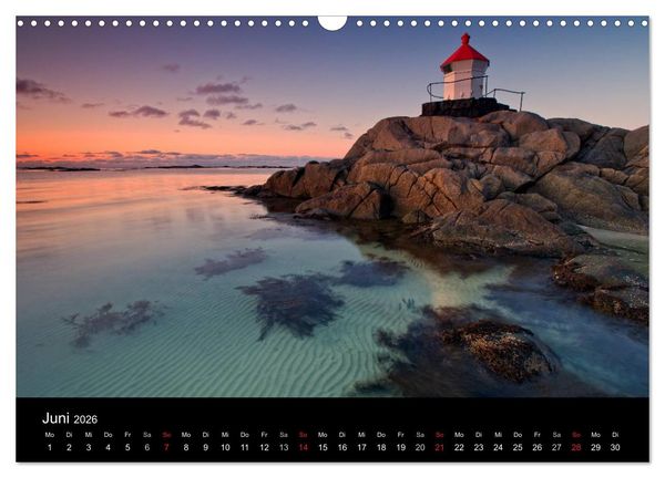 Produktbild: Norwegen (Wandkalender 2026 DIN A3 quer), CALVENDO Monatskalender
