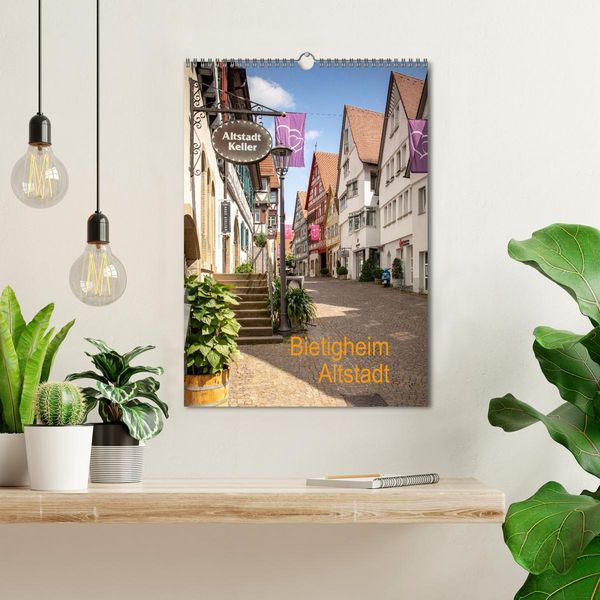 Produktbild: Bietigheim Altstadt (Wandkalender 2026 DIN A3 hoch), CALVENDO Monatskalender