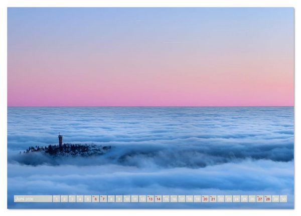 Produktbild: Der Harz - einfach sagenhaft (Tischkalender 2026 DIN A5 quer), CALVENDO Monatskalender