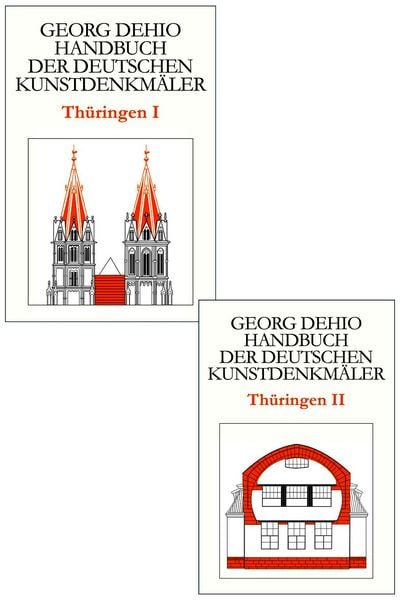 Produktbild: Set Dehio - Handbuch der deutschen Kunstdenkmäler / Thüringen Bd. I+II