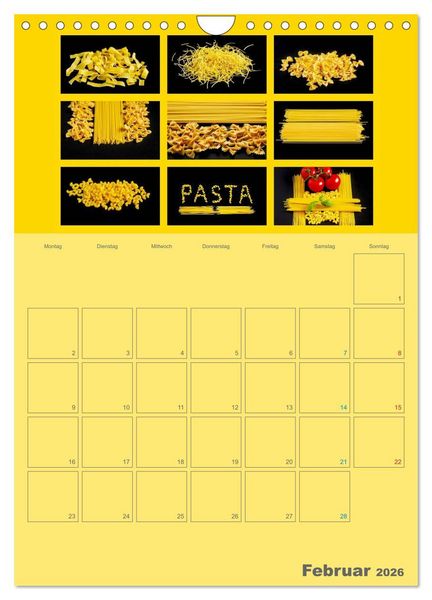 Produktbild: Food (Wandkalender 2026 DIN A4 hoch), CALVENDO Monatskalender
