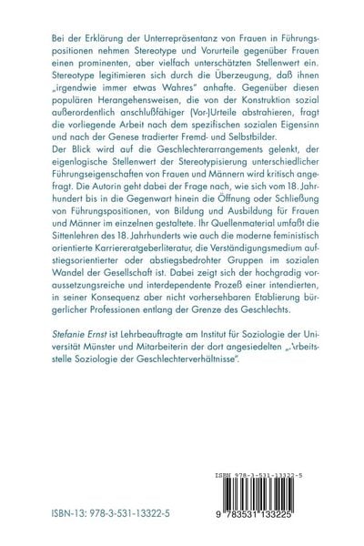 Produktbild: Geschlechterverh&auml;ltnisse und F&uuml;hrungspositionen