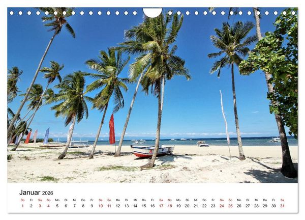 Produktbild: Philippinen - Faszinierende Inselwelten (Wandkalender 2026 DIN A4 quer), CALVENDO Monatskalender