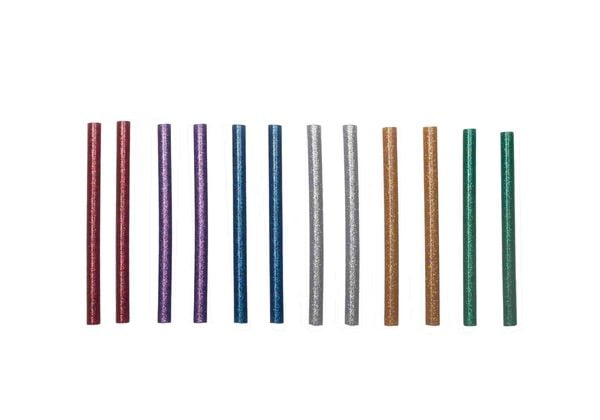 Produktbild: PEBARO 269GLITTER - 12 Klebesticks glitzernd, f&uuml;r Pebaro Hei&szlig;klebepistole Art.269ok