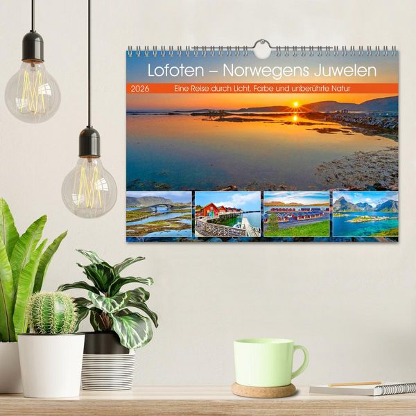 Produktbild: Lofoten - Norwegens Juwelen (Wandkalender 2026 DIN A4 quer), CALVENDO Monatskalender