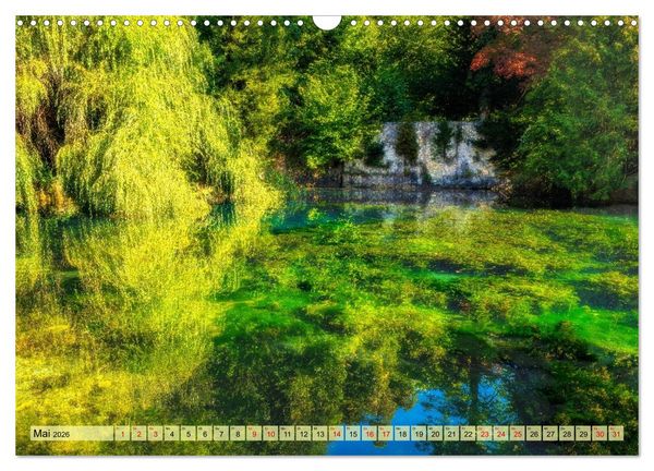 Produktbild: Faszinierende Karstquellen auf der Schw&auml;bischen Alb (Wandkalender 2026 DIN A3 quer), CALVENDO Monatskalender