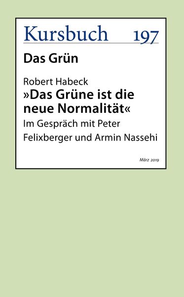 Produktbild: Das Gr&uuml;ne ist die neue Normalit&auml;t