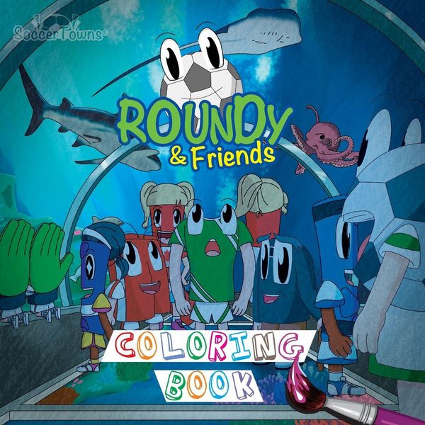 Produktbild: Roundy & Friends Coloring Book