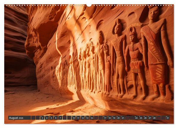 Produktbild: R&auml;tselhaftes aus der Arch&auml;ologie (Wandkalender 2026 DIN A2 quer), CALVENDO Monatskalender