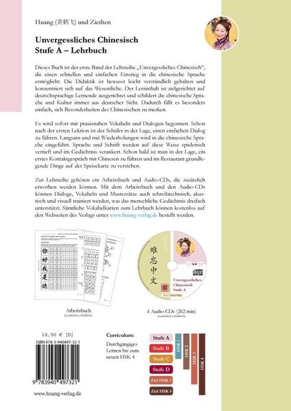 Produktbild: Unvergessliches Chinesisch, Stufe A