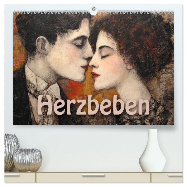 Produktbild: Herzbeben (hochwertiger Premium Wandkalender 2027 DIN A2 quer), Kunstdruck in Hochglanz