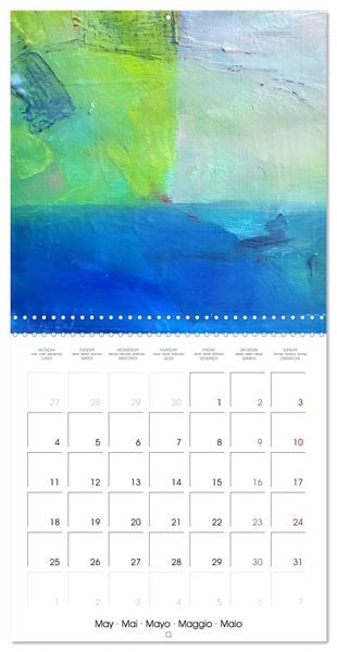 Produktbild: Finding silence in colours (Wall Calendar 2026 12 &times; 12 Inch) CALVENDO 12 Month Wall Calendar