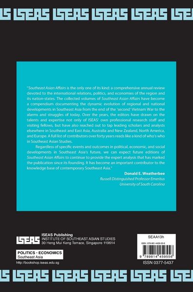 Produktbild: Southeast Asian Affairs 2013