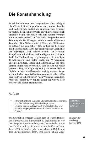 Produktbild: Klett Lekt&uuml;rehilfen Wolfgang Herrndorf, Tschick