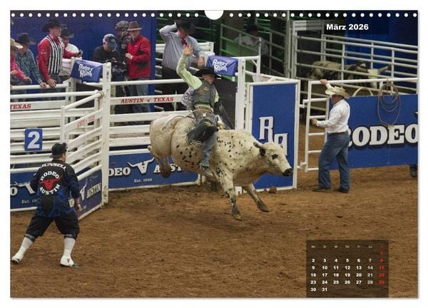 Produktbild: Faszination Rodeo (Wandkalender 2026 DIN A3 quer), CALVENDO Monatskalender