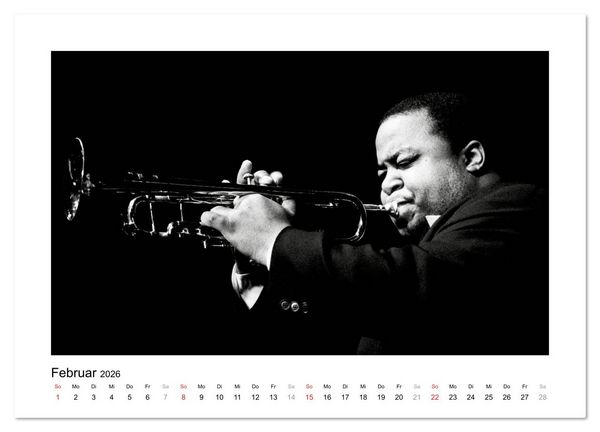 Produktbild: Jazztime (Wandkalender 2026 DIN A3 quer), CALVENDO Monatskalender