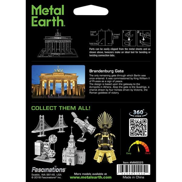 Produktbild: Metal Earth: Brandenburger Tor