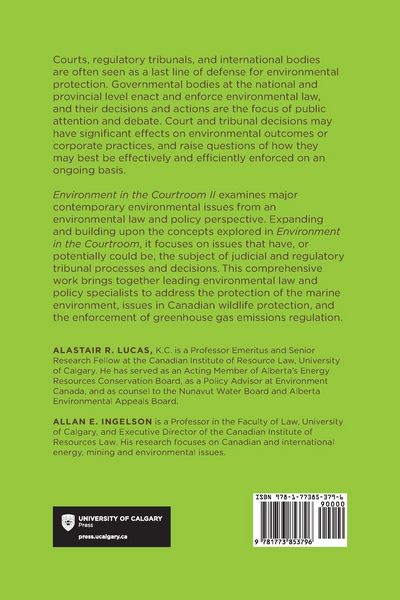 Produktbild: Environment in the Courtroom, Volume II