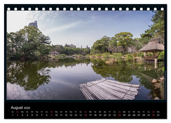 Produktbild: Japan (Tischkalender 2026 DIN A5 quer), CALVENDO Monatskalender