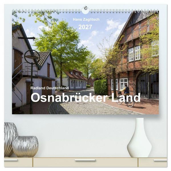 Produktbild: Radland Deutschland - Osnabr&uuml;cker Land (hochwertiger Premium Wandkalender 2027 DIN A2 quer), Kunstdruck in Hochglanz