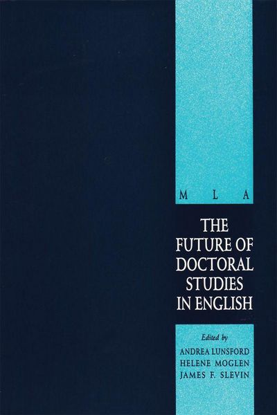 Produktbild: The Future of Doctoral Studies in English