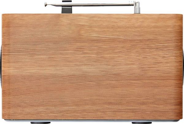 Produktbild: Albrecht DR 865 Tischradio DAB+, UKW AUX Barrierefrei, Inkl. Fernbedienung, Tastensperre, Weckfunktion Holz (dunkel)