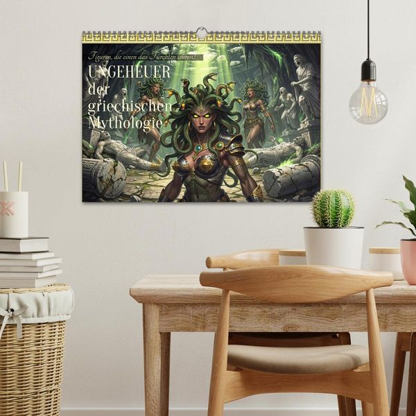 Produktbild: Ungeheuer der griechischen Mythologie (Wandkalender 2027 DIN A3 quer), CALVENDO Monatskalender