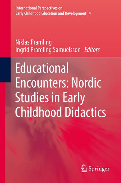 Produktbild: Educational Encounters: Nordic Studies in Early Childhood Didactics