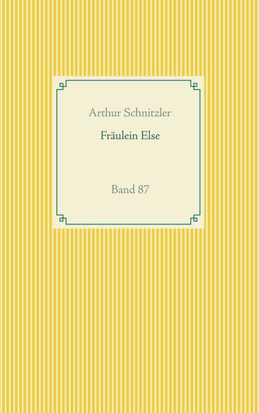 Produktbild: Fr&auml;ulein Else
