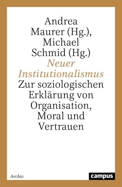 Produktbild: Neuer Institutionalismus