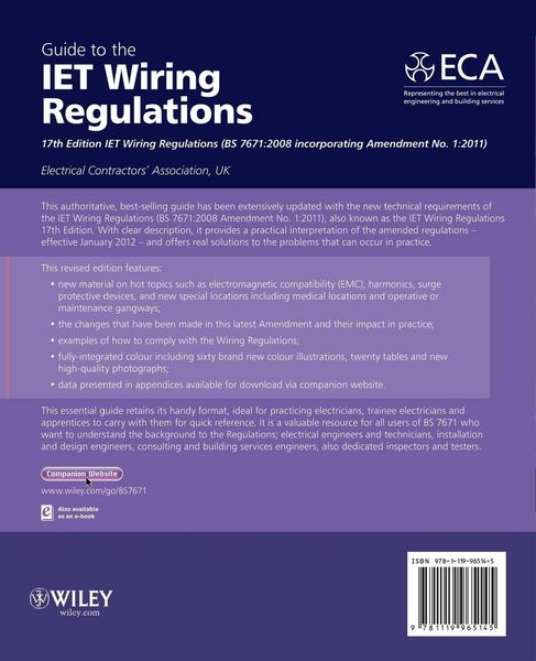 Produktbild: Guide to the IET Wiring Regulations