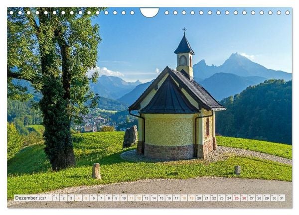 Produktbild: Berchtesgadener Land - Welt der Berge und Seen (Wandkalender 2027 DIN A4 quer), CALVENDO Monatskalender
