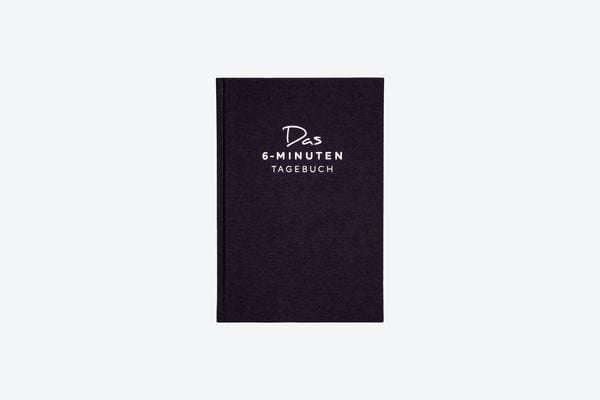 Produktbild: Das 6-Minuten-Tagebuch (schwarz)