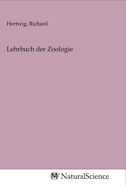 Produktbild: Lehrbuch der Zoologie