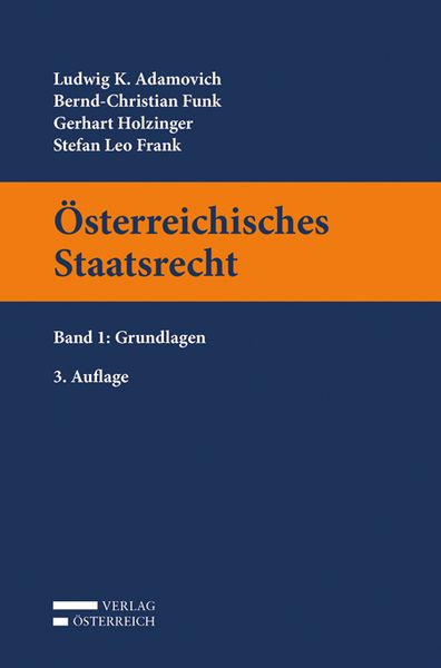 Produktbild: &Ouml;sterreichisches Staatsrecht