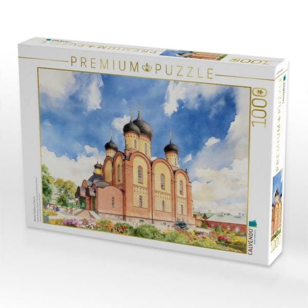 Produktbild: CALVENDO Puzzle Kloster P&uuml;htitsa in Estland | 1000 Teile Lege-Gr&ouml;&szlig;e 64x48cm Foto-Puzzle f&uuml;r gl&uuml;ckliche Stunden