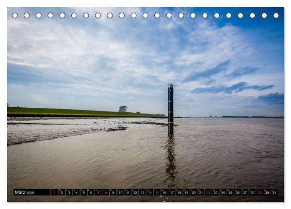 Produktbild: Sch&ouml;nes Ostfriesland (Tischkalender 2026 DIN A5 quer), CALVENDO Monatskalender