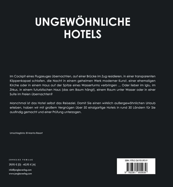 Produktbild: Ungew&ouml;hnliche Hotels der Welt