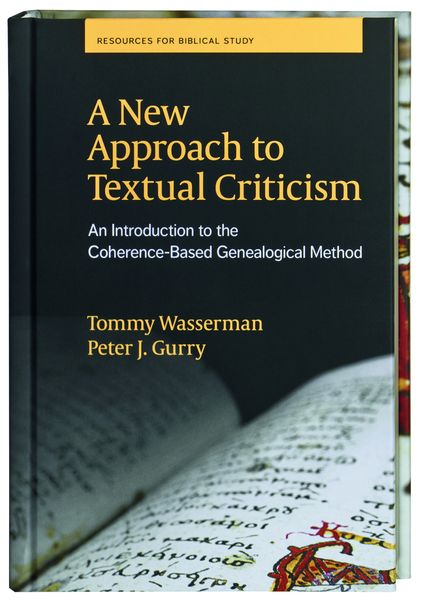 Produktbild: A New Approach to Textual Criticism