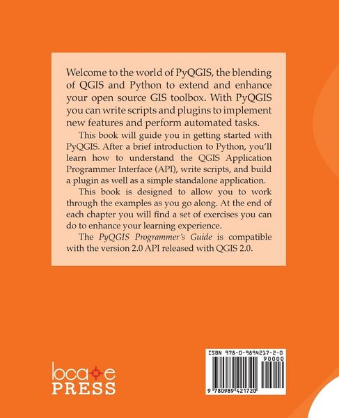 Produktbild: The Pyqgis Programmer's Guide