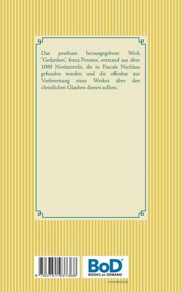 Produktbild: Gedanken