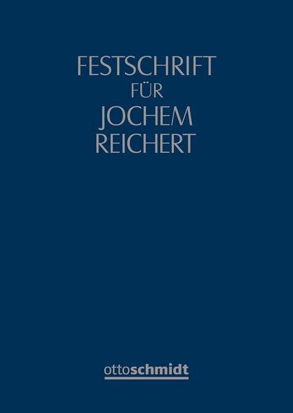 Produktbild: Festschrift f&uuml;r Jochem Reichert zum 70. Geburtstag