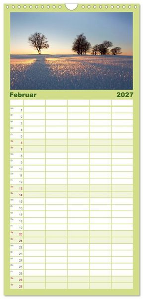 Produktbild: Familienplaner 2027 - Schwarzwald 2027 mit 5 Spalten (Wandkalender, 21 x 45 cm) CALVENDO