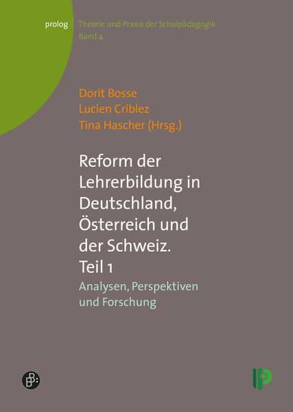 Produktbild: Reform der Lehrerbildung in Deutschland, &Ouml;sterreich und der Schweiz. Teil 1