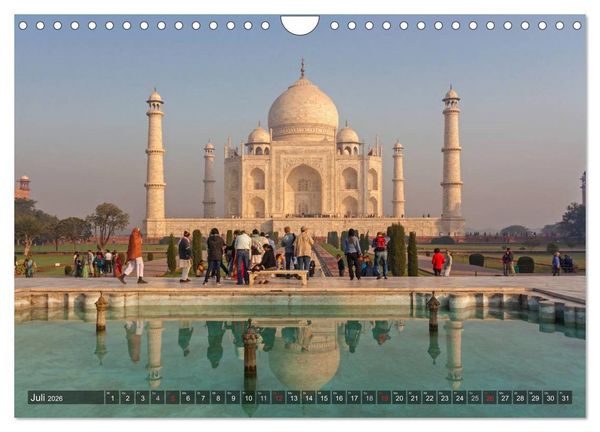 Produktbild: Indien, Rajasthan (Wandkalender 2026 DIN A4 quer), CALVENDO Monatskalender