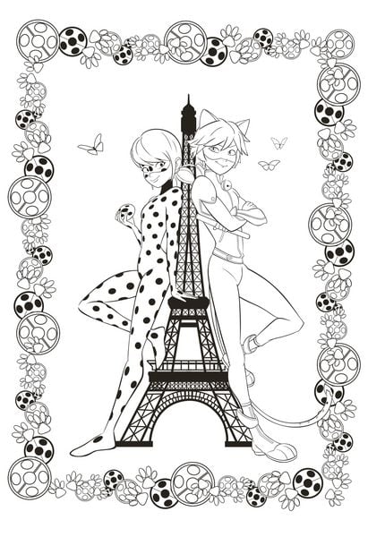 Produktbild: Miraculous: Superstarker Sticker- und Malspa&szlig;